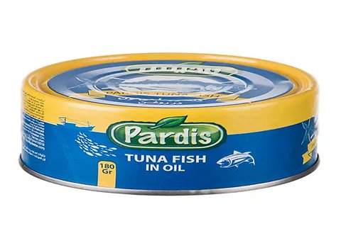 کنسرو تن ماهی پردیس مناسب پخت غذا